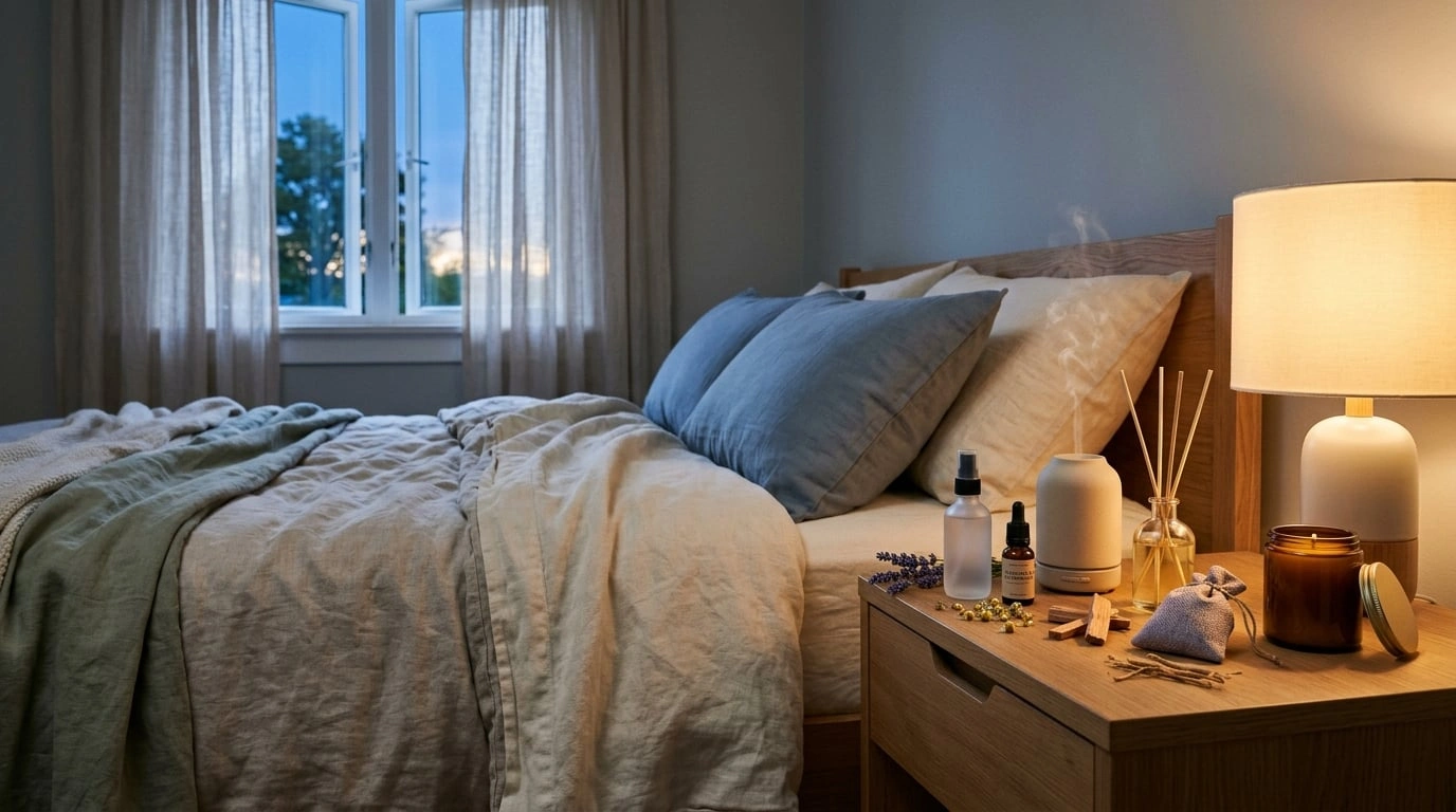 Best Natural Bedroom Scents for Sleep (2026) - Health & Wellness article featured image on Elyvora US