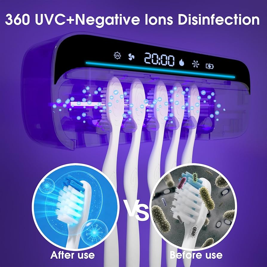 iHave UV Toothbrush Sanitizer Holder